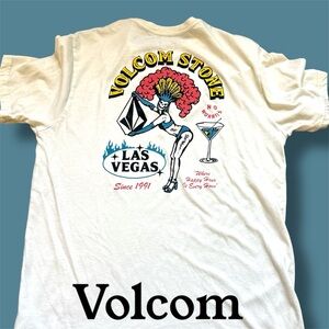 Volcom Graphic T-Shirt with Las Vegas Design